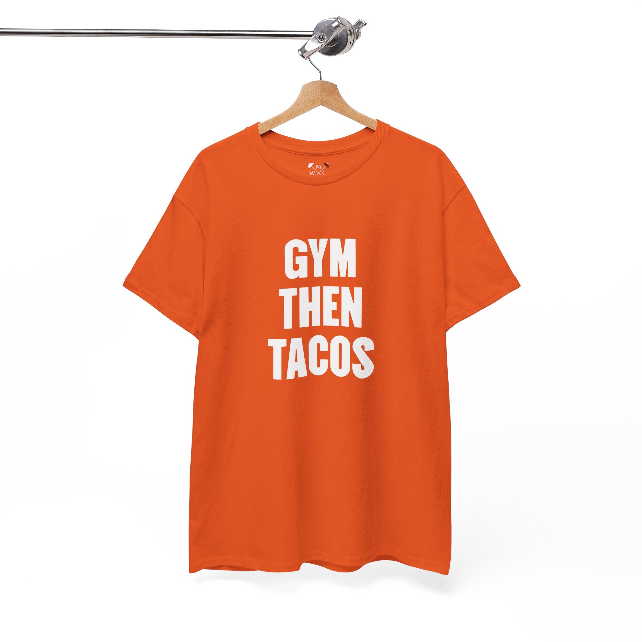 Gym Then Tacos Tee | Workout Quote Shirt, Fitness Humor