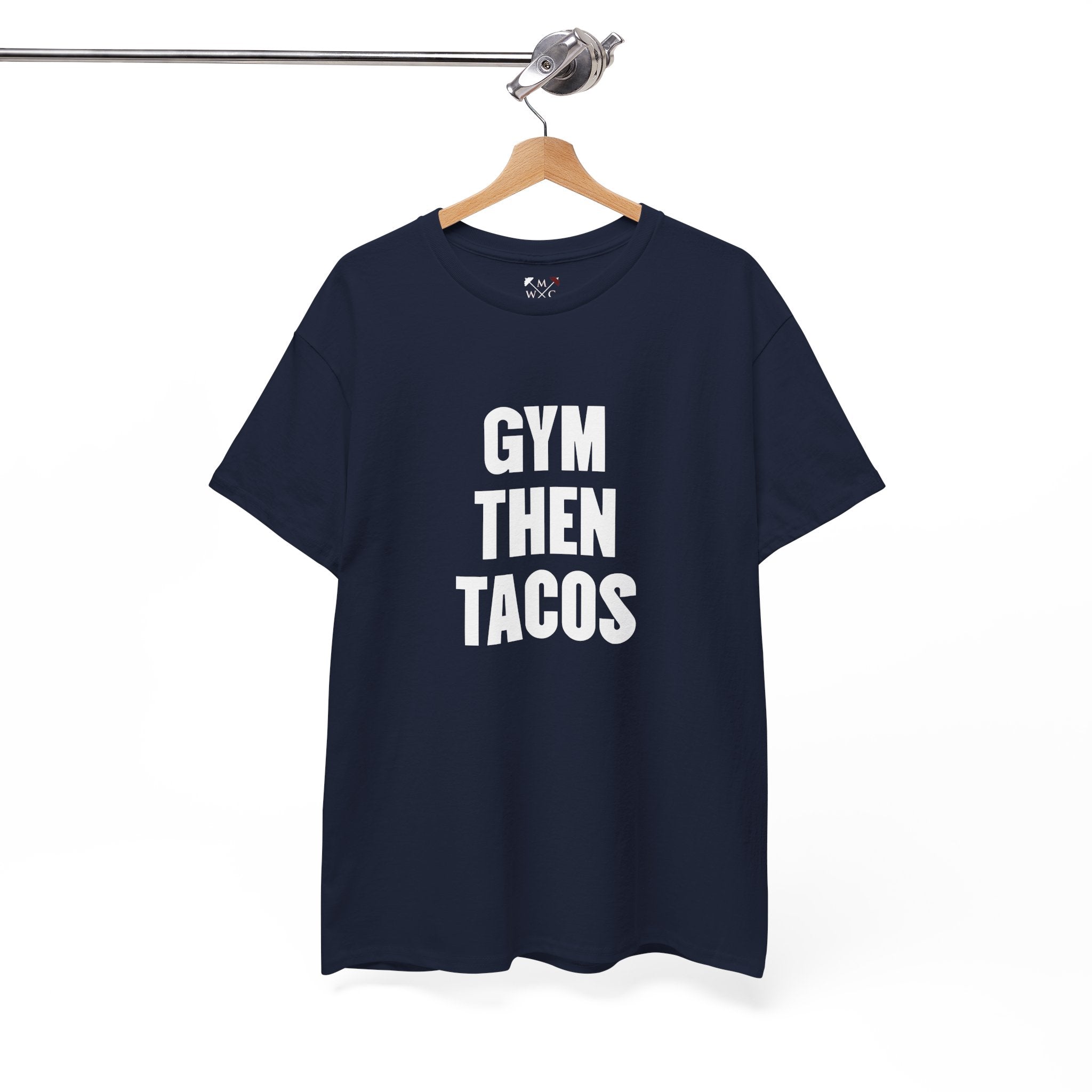 Gym Then Tacos Tee | Workout Quote Shirt, Fitness Humor