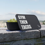 Bento Box — "Gym Then Tacos" Meal Prep Container with Utensils