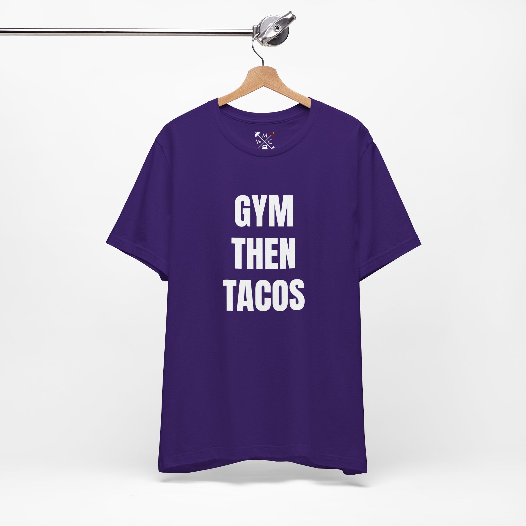 Gym Then Tacos T-Shirt — Premium Tee
