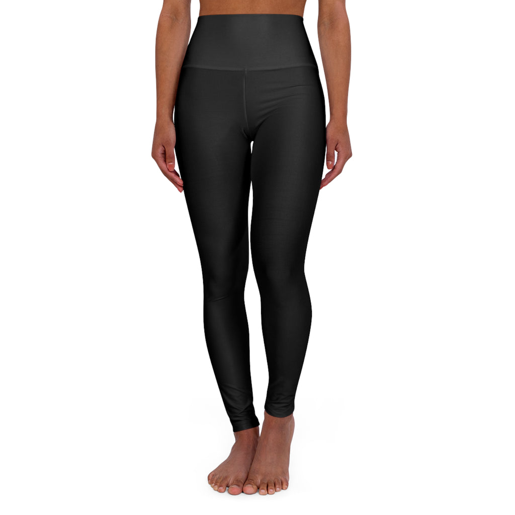 High-Waisted Yoga Leggings — 'Gym Then Tacos' Motivational Workout Leggings