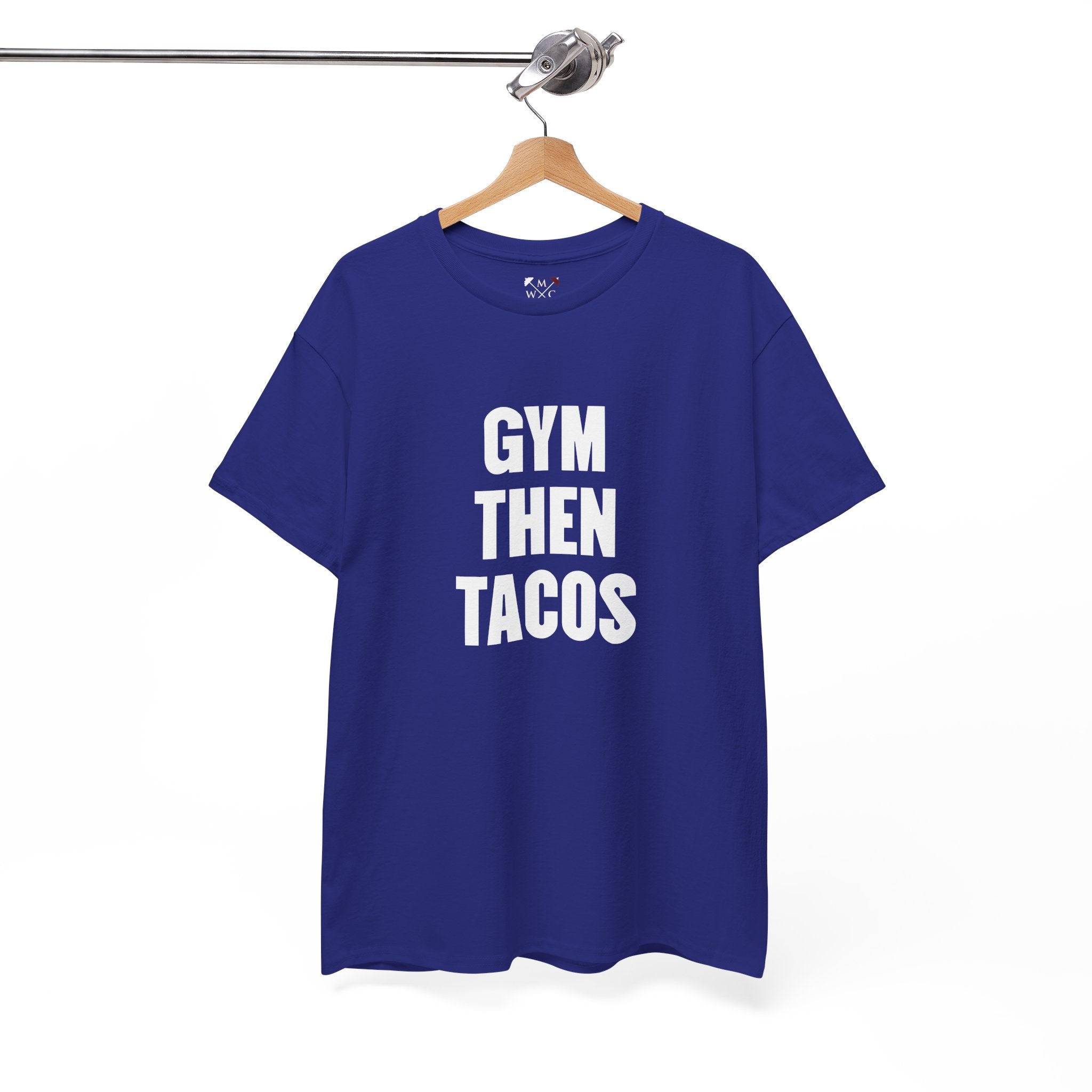 Gym Then Tacos Tee | Workout Quote Shirt, Fitness Humor