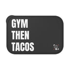 Bento Box — "Gym Then Tacos" Meal Prep Container with Utensils